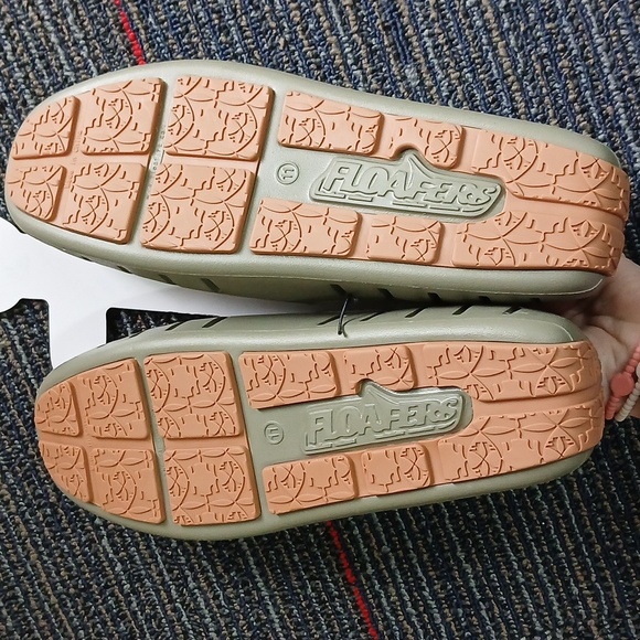 New FLOAFERS Country Club 4 GREEN Loafers Sz 11D - Picture 6 of 6